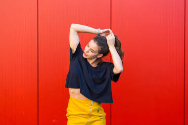 在這座城市非常時(shí)髦的女人