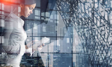 现代商业的生活方式。混合媒体