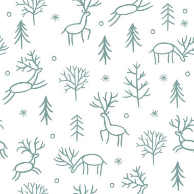 雪花和冷杉圖片