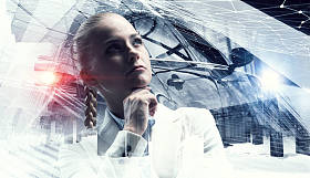 周到的商务小姐图片