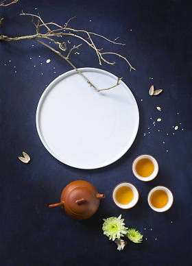 中秋节月饼吃喝静命