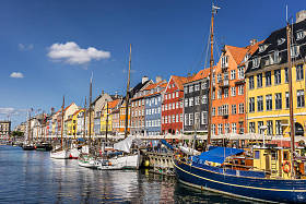 在哥本哈根新港图片