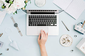 家庭办公室办公桌图片