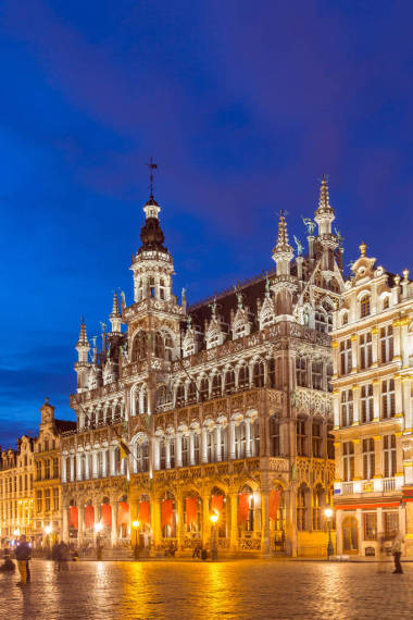 在布鲁塞尔大广场 照片