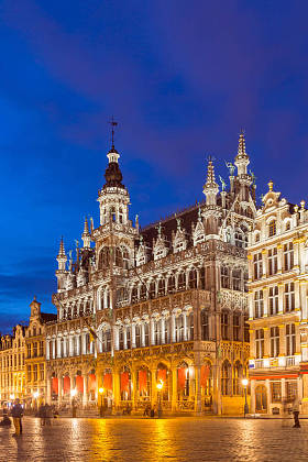 在布鲁塞尔大广场 照片