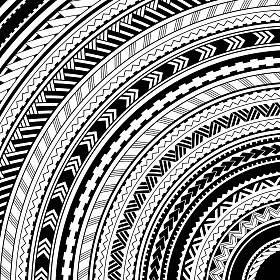 毛利人风格 ethhnic 饰