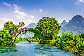 中国农村景观照片