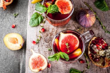 秋季和冬季的热红酒图片 秋季和冬季的热红酒图片