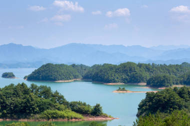 杭州千湖島圖片