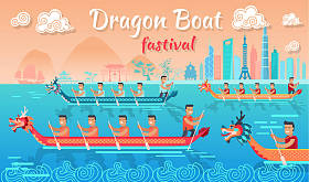龙舟竞渡在中国推广海报