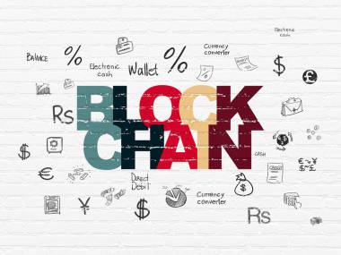 貨幣概念： Blockchain 上的背景墻上