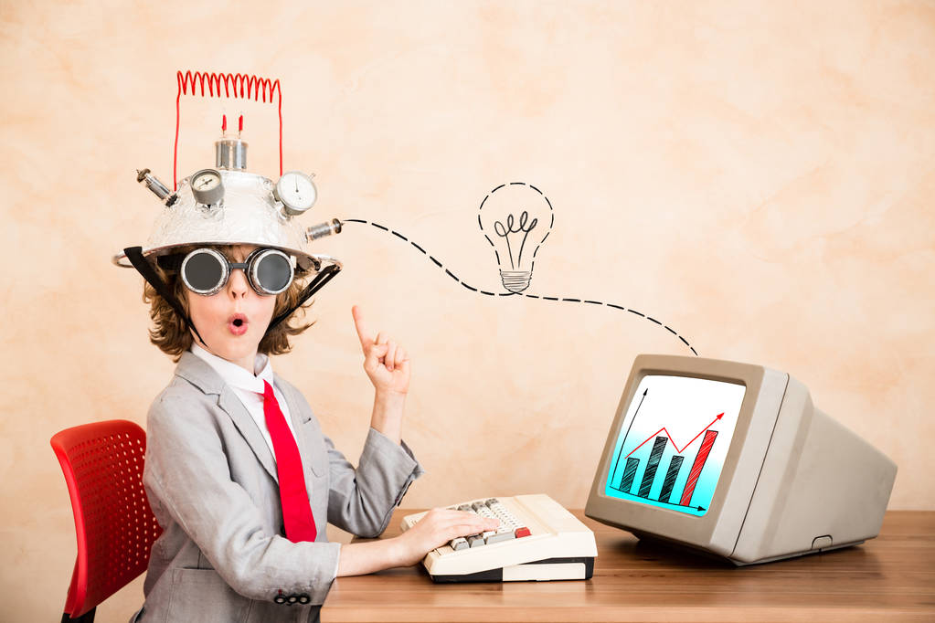 孩子假装自己是商人 孩子假装自己是商人