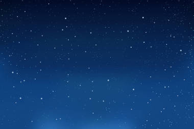 飄落的雪，藍(lán)色冬季背景。天空中的雪花。矢量