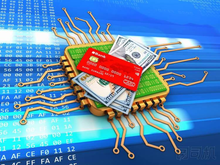  金色的計(jì)算機(jī)處理器的插圖照片