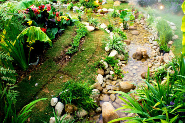 自然的入戶花園園林綠化