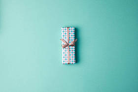 与功能区的圣诞礼物图片