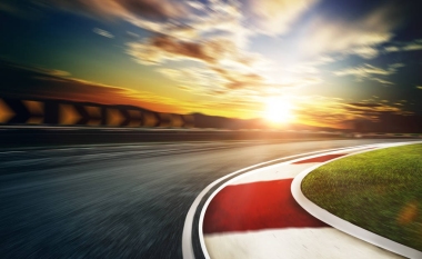 運(yùn)動(dòng)模糊賽馬場(chǎng)，冷冷的心情圖片