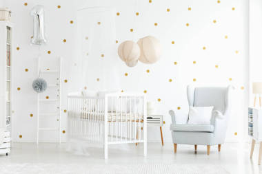 舒適的孩子的臥室內(nèi)政照片