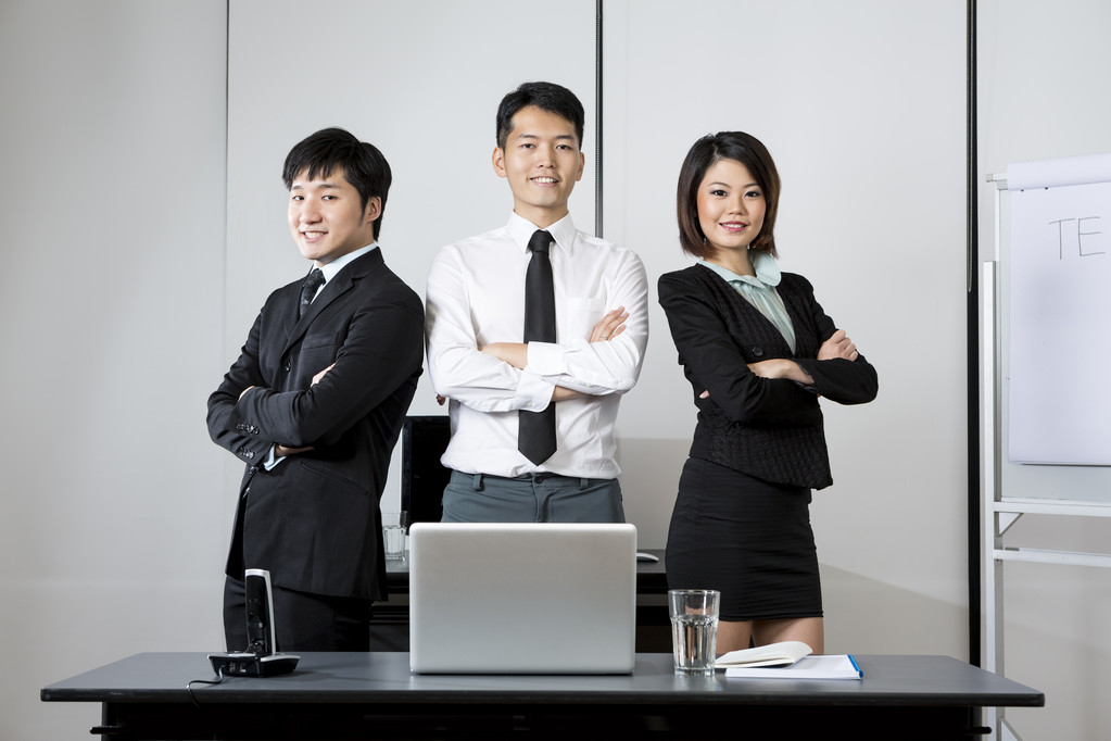 中国商业的团队图片