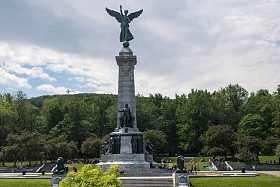 Montreal, Canada: Monument to Monsieur Georges Etienne Cartier