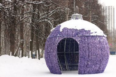 涼亭圣誕玩具照片