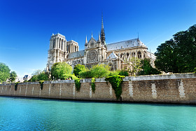 巴黎圣母院巴黎，法国