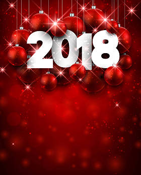 2018 新年喜庆背景图片