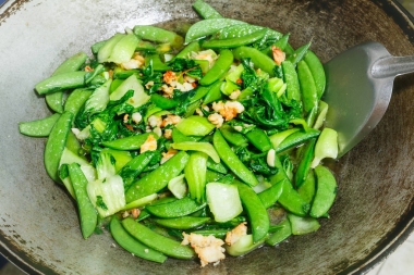 蝦仁炒時(shí)蔬