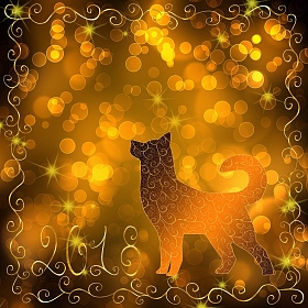 新的一年 2018年背景照片