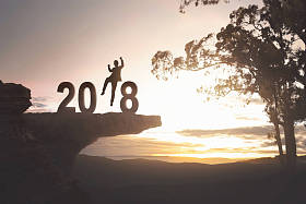 快乐的新年2018图片