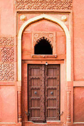 阿格拉古木门图片