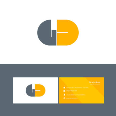 粗體字母徽標(biāo) Gd