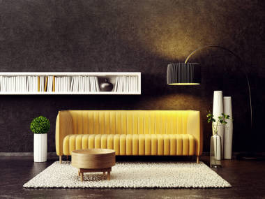 現(xiàn)代客廳的內(nèi)部