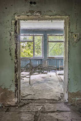 普里皮亚季被遗弃的医院 (乌克兰)