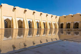 多哈清真寺内庭院