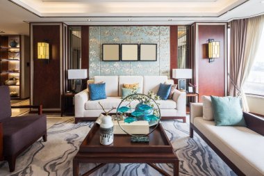 現(xiàn)代客廳的內(nèi)部