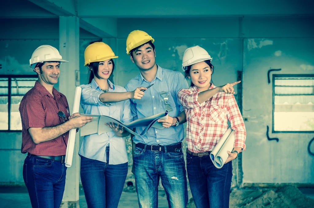 蓝图专业工程师团队的图片 蓝图专业工程师团队的图片