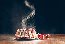 糖霜圣诞蛋糕粉