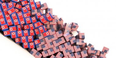 朝鲜与美国的政治冲突图片