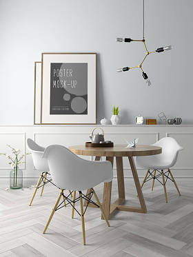 现代室内设计房间 3d 图图片