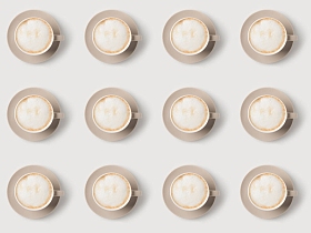 杯拿铁图案图片