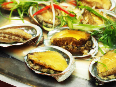 清蒸小鮑魚照片