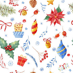 无缝圣诞图案图片