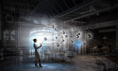 做研究的科學(xué)家女人?；旌厦襟w