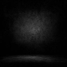 深色房间, 有混凝土地板和墙背景
