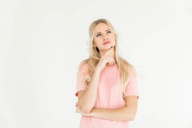 沉思的女人