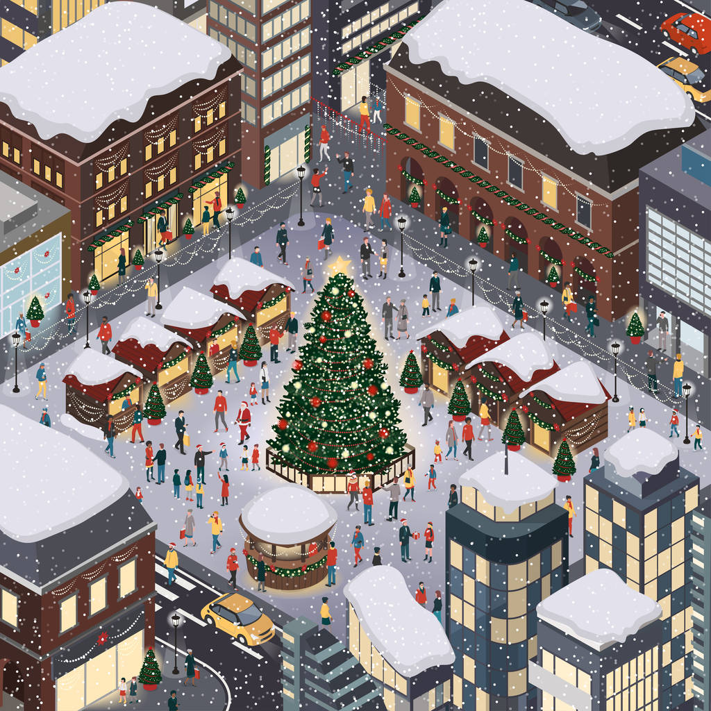 人们一起庆祝圣诞节图片 人们一起庆祝圣诞节图片