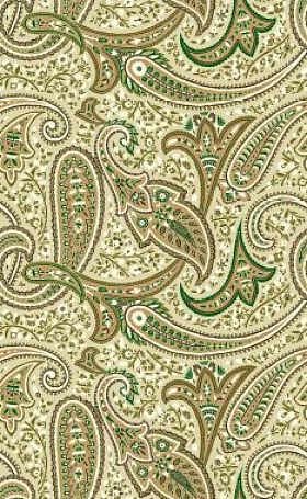 无缝传统印度佩斯利图案照片