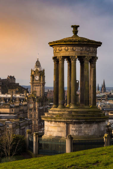 在愛丁堡卡爾頓山圖片