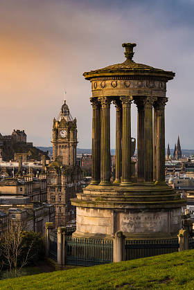 在爱丁堡卡尔顿山图片